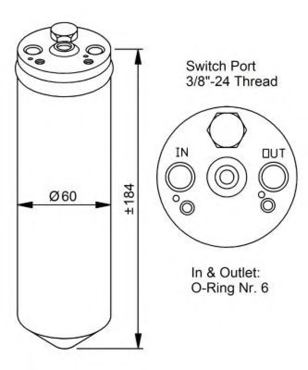 Uscator,aer conditionat VOLVO S40 I (VS) (1995 - 2004) NRF 33028 piesa NOUA