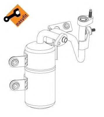 Uscator,aer conditionat VOLVO S40 II (MS) (2004 - 2016) NRF 33368 piesa NOUA
