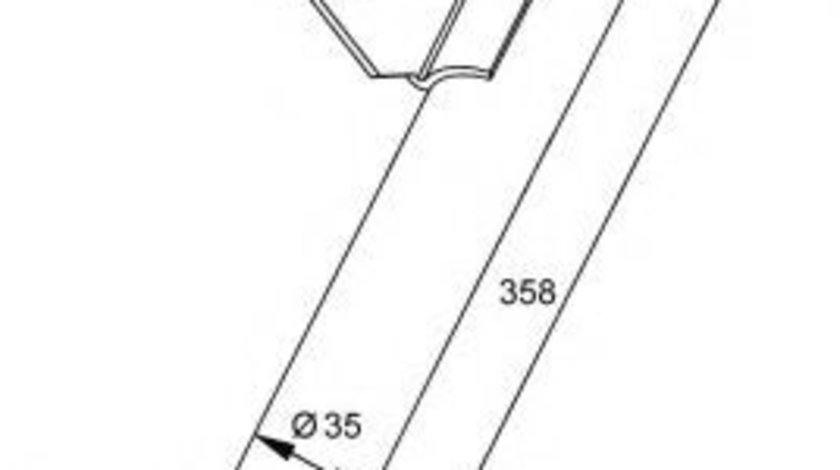 Uscator,aer conditionat VOLVO S60 I (2000 - 2010) NRF 33281 piesa NOUA