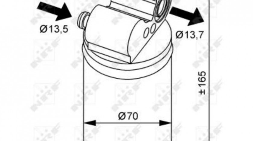 Uscator,aer conditionat Volvo S80 II (AS) 2006-2016 #2 31274799