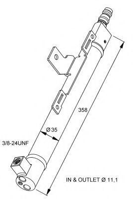 Uscator,aer conditionat VOLVO XC90 I (2002 - 2016) NRF 33305 piesa NOUA