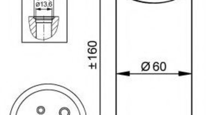 Uscator,aer conditionat VW BORA (1J2) (1998 - 2005) NRF 33296 piesa NOUA