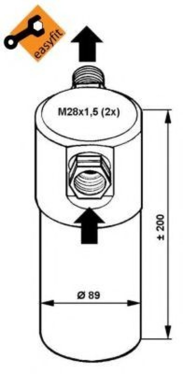 Uscator,aer conditionat VW PASSAT Variant (3B6) (2000 - 2005) NRF 33081 piesa NOUA