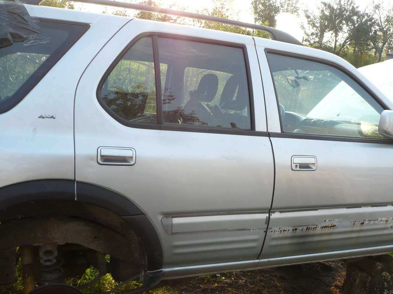 Usi fata si spate opel frontera b 1999 2004 gri si negru