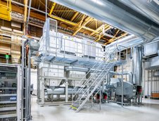 Uzina BMW Group din Regensburg a testat un sistem cu ulei termic pentru generarea de caldura in atelierul de vopsitorie