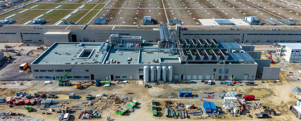Uzina de baterii Gen6 din Germania – dezvoltare rapida a constructiei dupa numai 14 luni
