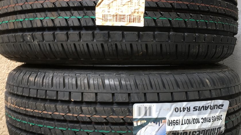 Vând 2 anvelope 205/65/16c bridgestone de vara noi