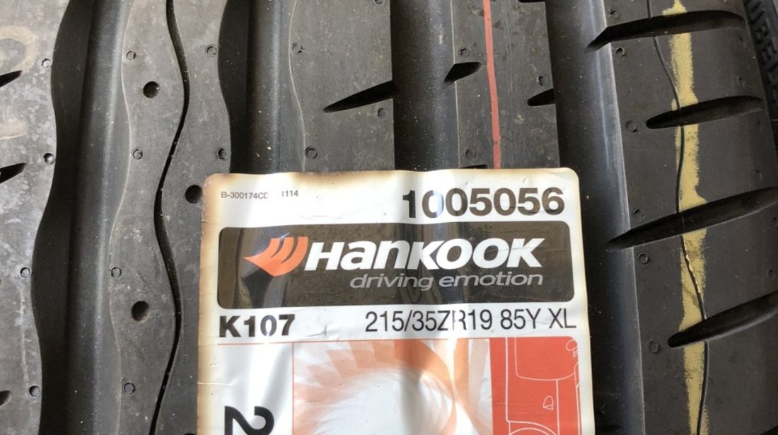 Vând 2 anvelope 215/35/19 hankook de vară noi