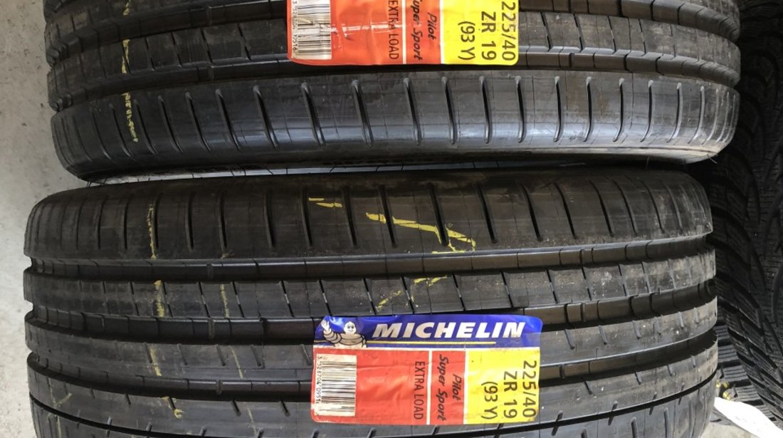 Vând 2 anvelope 225/40/19 Michelin de vară noi