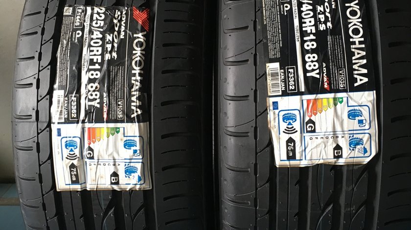 Vând 2 anvelope 235/40/18 Yokohama de vara noi