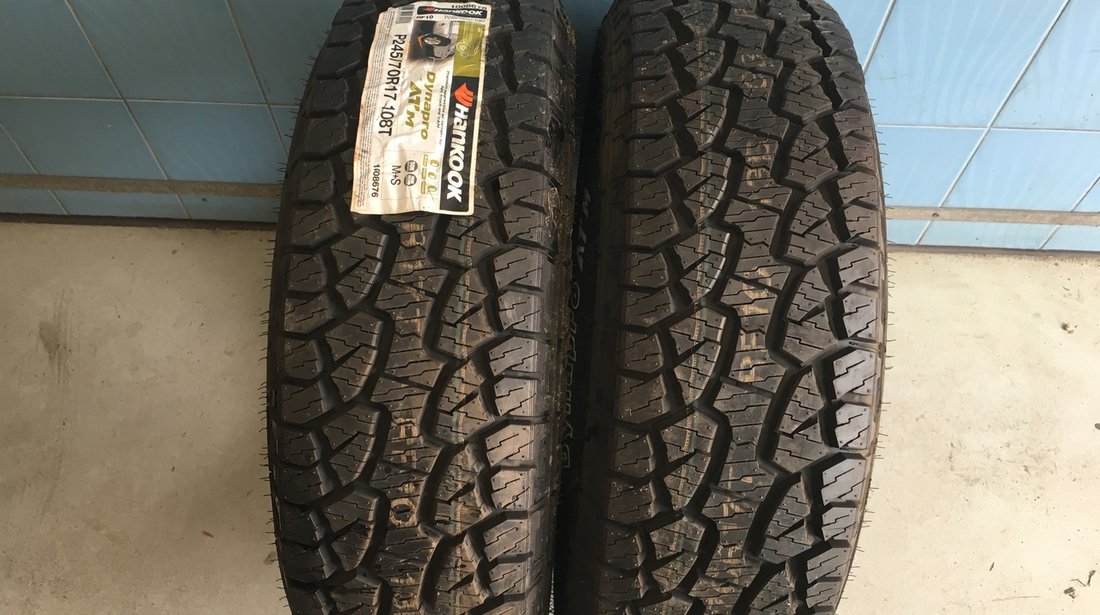 Vând 2 anvelope 245/70/17 hankook noi