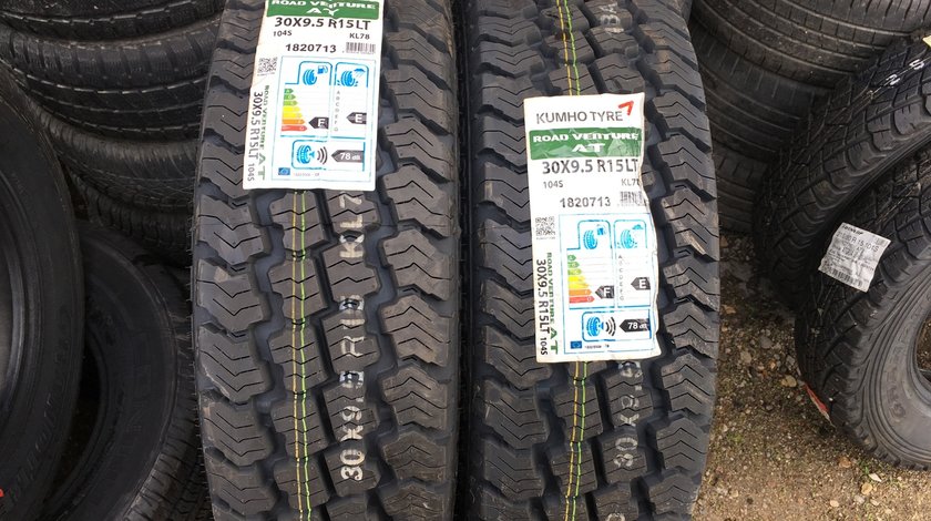 Vând 2 anvelope 30/9.5/15 Kumho noi