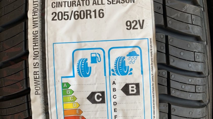 Vând 4 anvelope 205/60/16 Pirelli all season noi