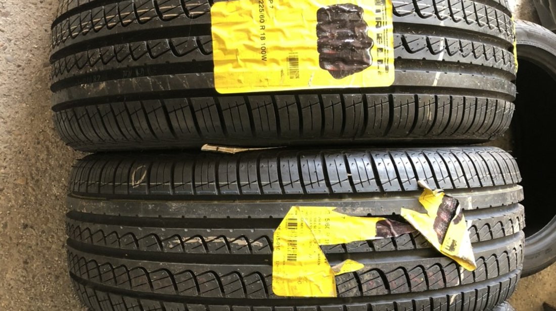 Vând 4 anvelope 225/60/18 Pirelli noi de vară