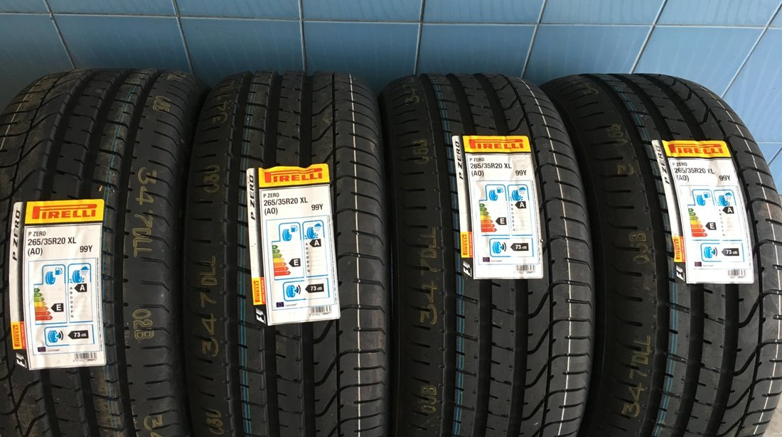 Vând 4 anvelope 265/35/20 Pirelli de vara noi