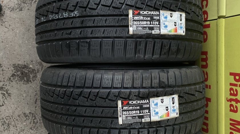 Vând 4 anvelope 265/50/19 Yokohama de iarnă noi