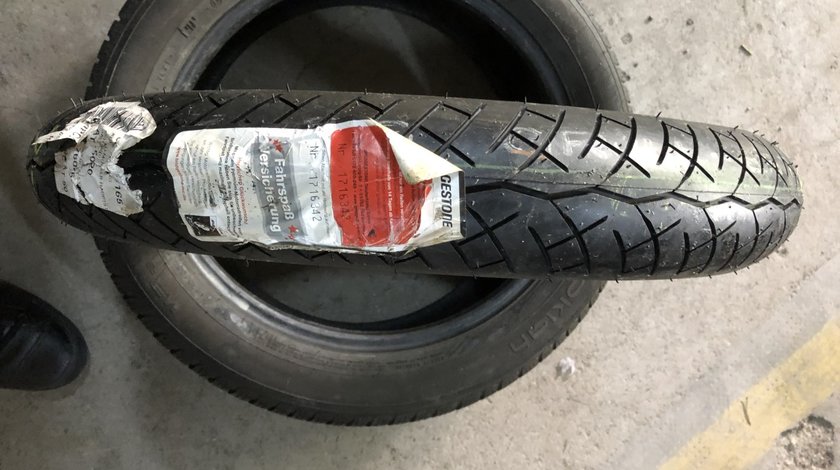 Vând anvelopă 100/80/18 bridgestone nouă