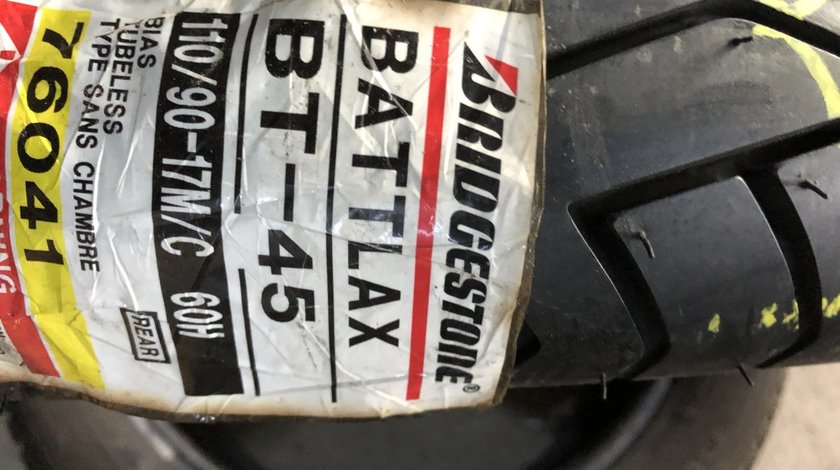 Vând anvelopă 110/90/17 bridgestone nouă