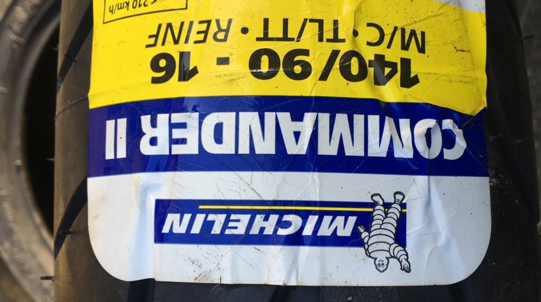 Vând anvelopă 140/90/16 Michelin nouă