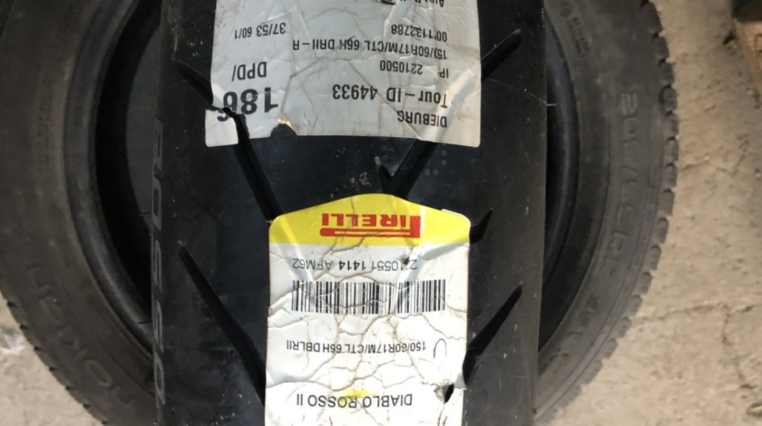 Vând anvelopă 150/60/17 Pirelli nouă