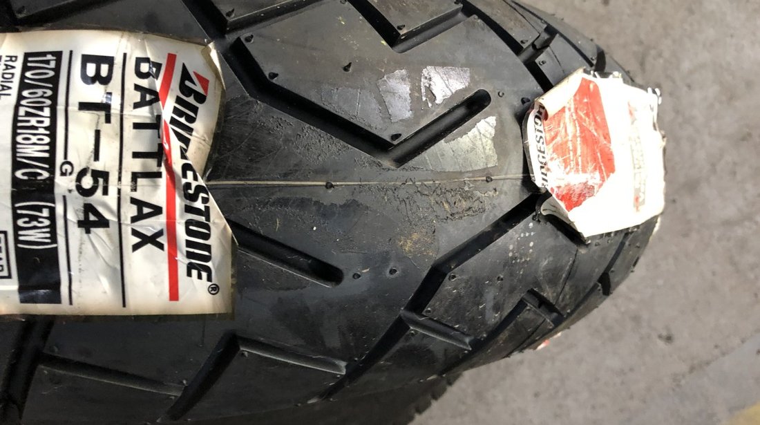 Vând anvelopă 170/60/18 bridgestone nouă