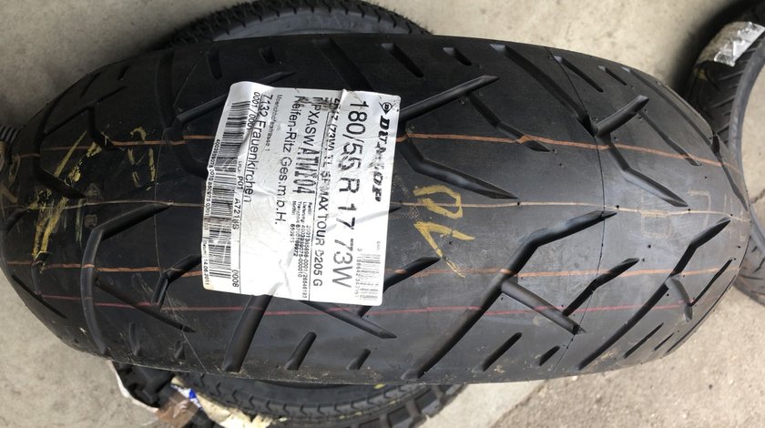 Vând anvelopă 180/55/17 Dunlop nouă