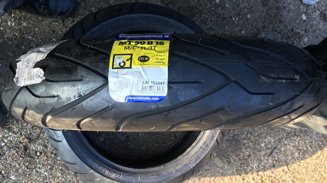 Vând anvelopă MT90B16 Michelin nouă