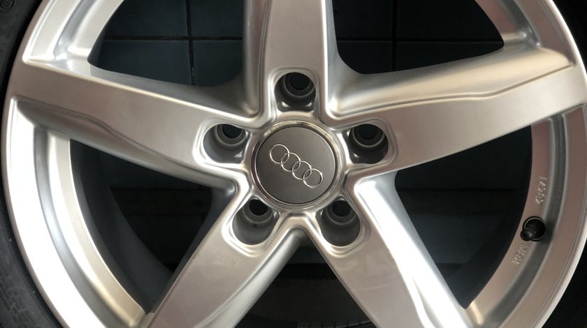 Vând jante Audi-VW noi pe 16” cu anvelope noi de iarnă