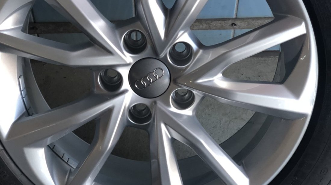 Vând jante originale Audi noi pe 17” cu anvelope de iarnă