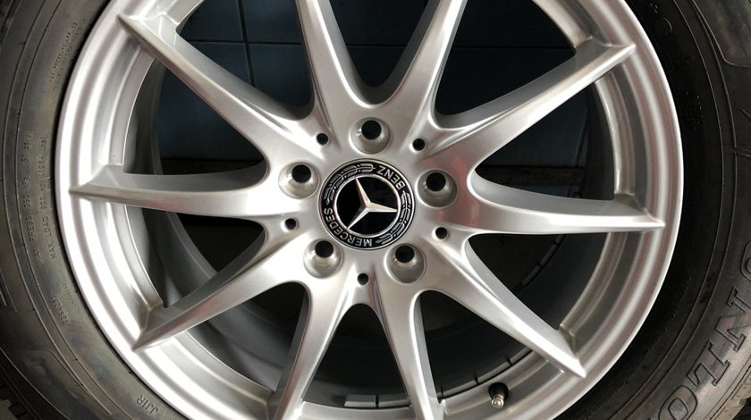 Vând jante originale Mercedes ML pe 17” noi cu anvelope noi