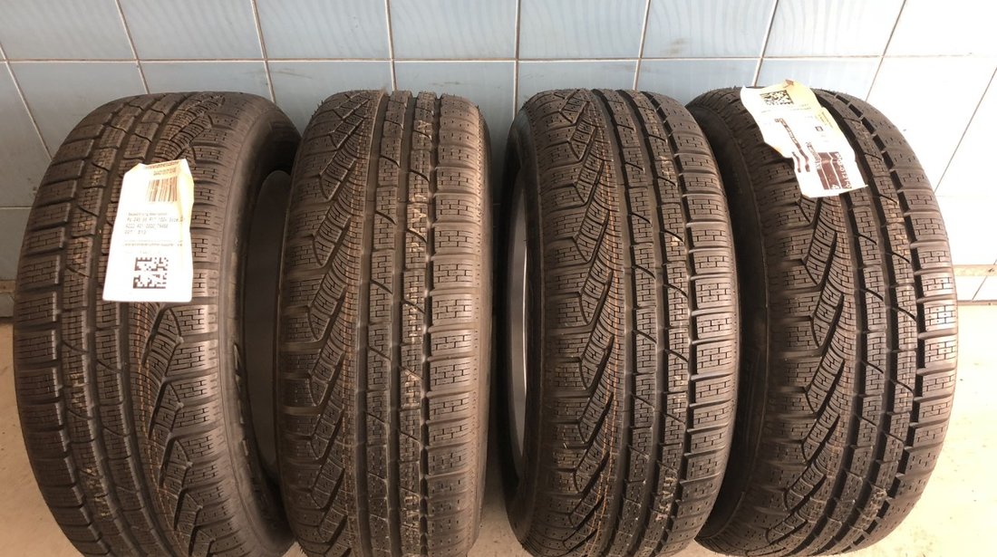 Vând jante originale Mercedes S-clas pe 17” cu anvelope noi Pirelli de iarnă