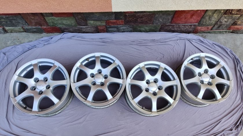 Vând set 4 jante aliaj Anzio Light 5x110 R16 - Opel, Alfa, Fiat, Saab