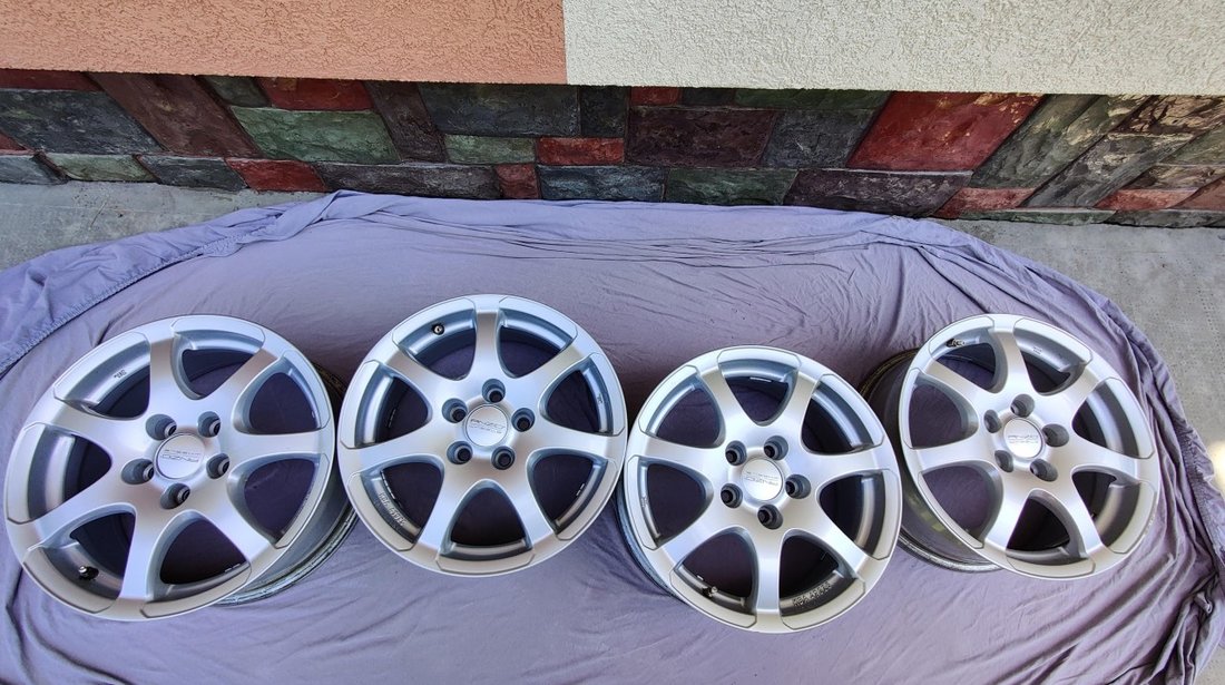 Vând set 4 jante aliaj Anzio Light 5x110 R16 - Opel, Alfa, Fiat, Saab