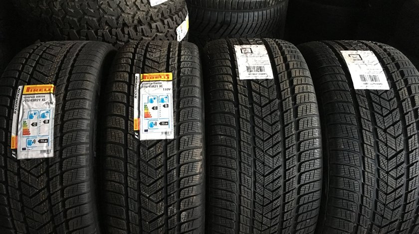 Vând set anvelope 275/45/21-315/40/21 Pirelli de iarnă noi
