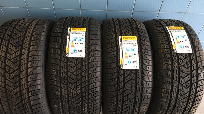 Vând set anvelope ptr Bmw X5-X6 275/40/20-315/35/20 Pirelli de iarna noi