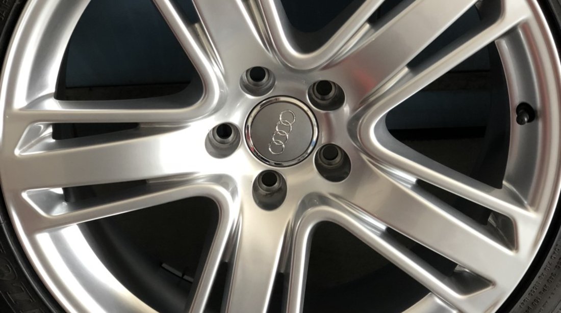 Vând set jante originale Audi pe 19” noi cu anvelope noi de iarnă