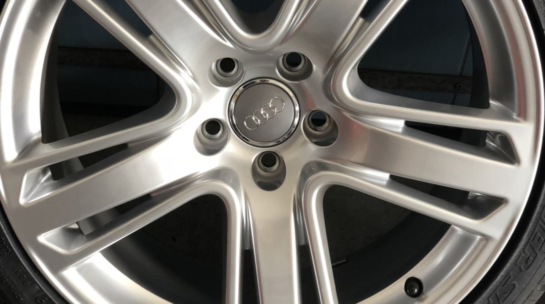 Vând set jante originale Audi pe 19” noi cu anvelope noi de iarnă