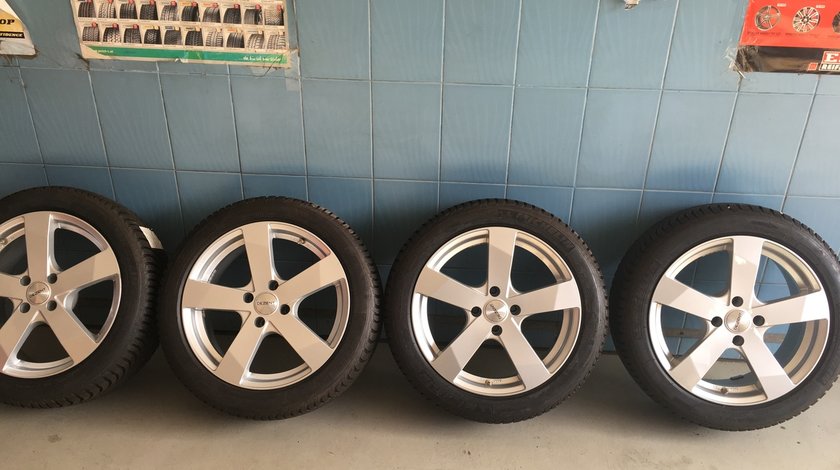 Vând set jante PTR Peugeot ,Citroën , Ford cu 4/108 pe 17"