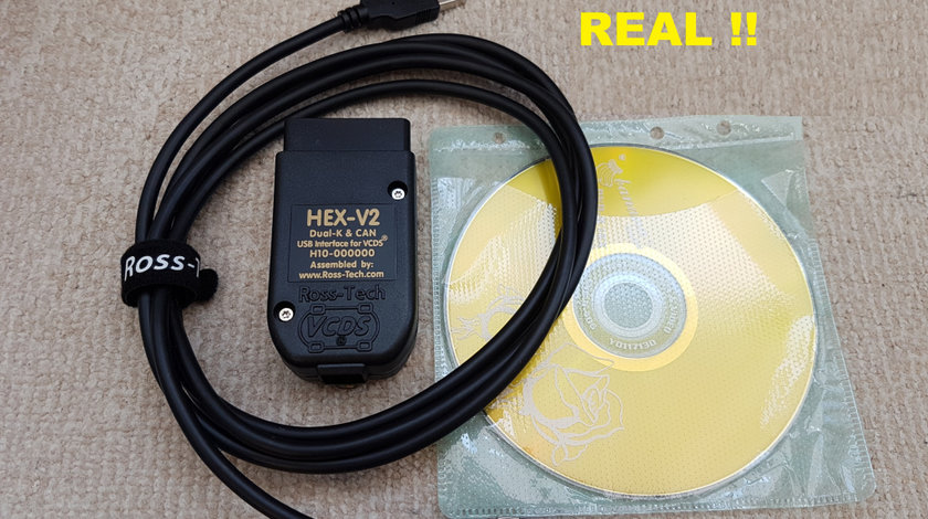 VagCom Hex V2, VCDS 22.9, HW 1:1 dupa original ARM STM32F405, no VIN limit, MQB