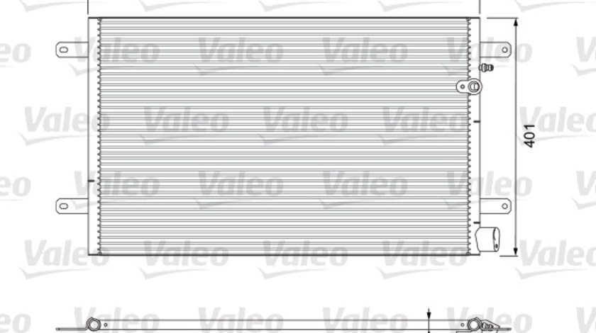 Valeo radiator ac/ audi a6 c6