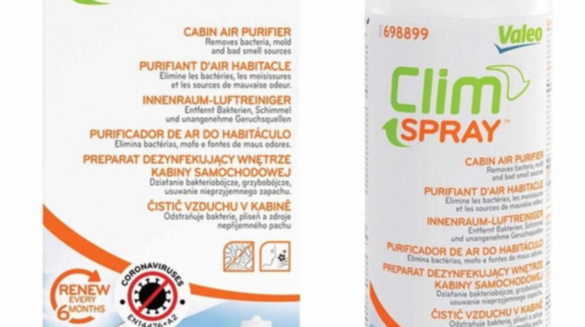 Valeo Spray Curatat Clima 125ML 698899