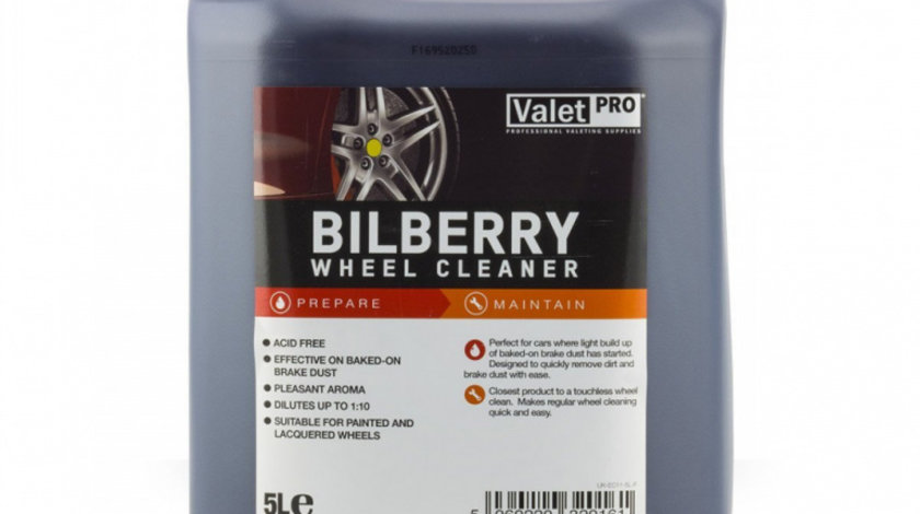 Valet Pro Bilberry Wheel Cleaner - Solutie Curatare Jante 5L EC11-5L