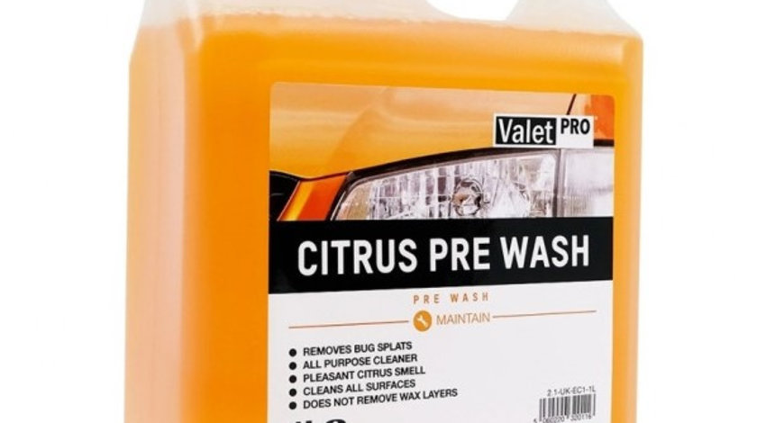 Valet Pro Citrus Pre - Wash - Solutie Curatare 1L EC1-1L
