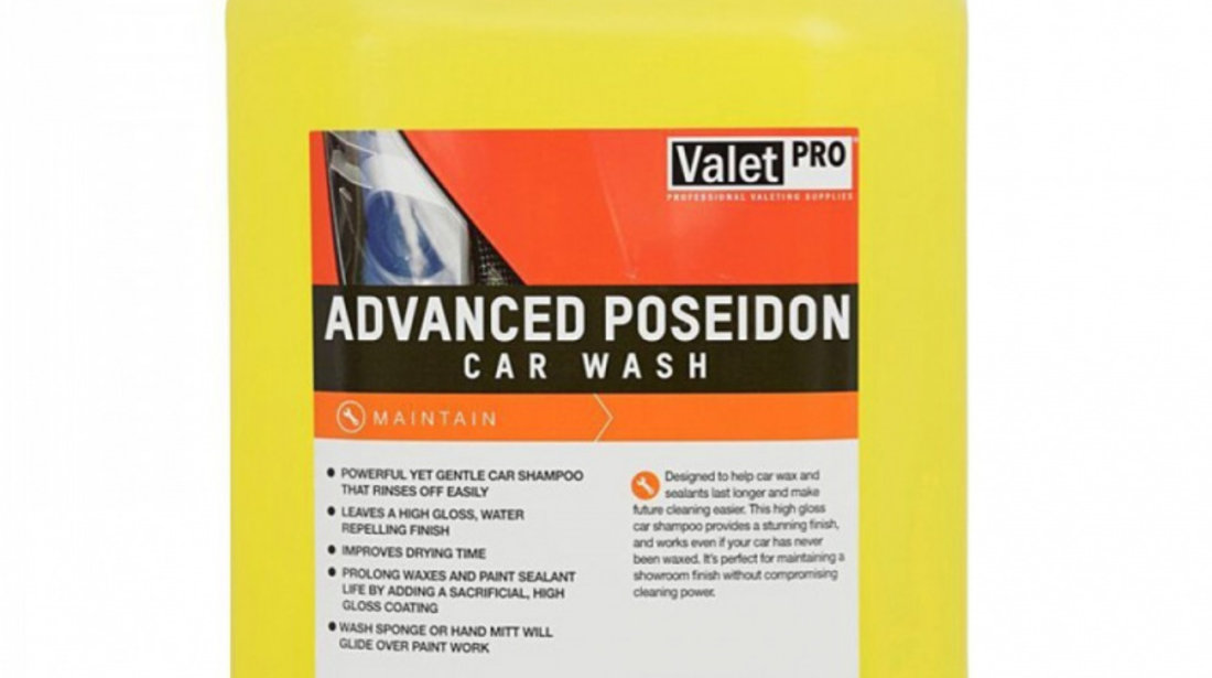 Valet Pro Sampon Auto Advanced Poseidon Car Wash 5L EC21-5L