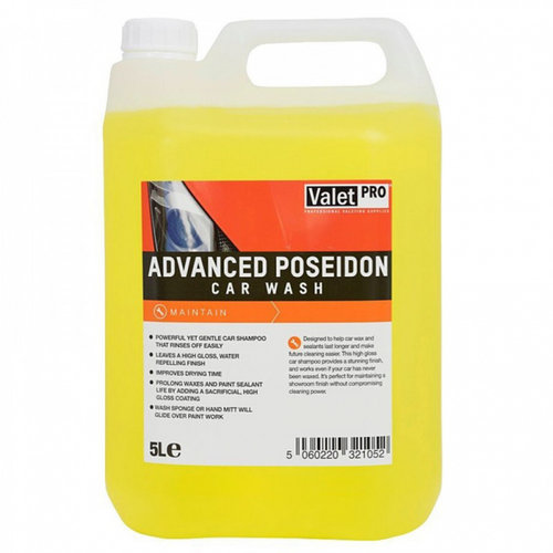 Valet Pro Sampon Auto Advanced Poseidon Car Wash 5L EC21-5L