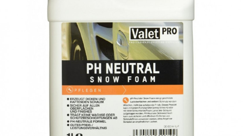 Valet Pro Snow Foam - Spuma Spalare Auto PH Neutru 1L EC14-1L