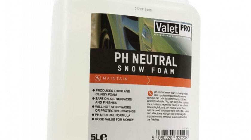 Valet Pro Snow Foam - Spuma Spalare Auto PH Neutru 5L EC14-5L