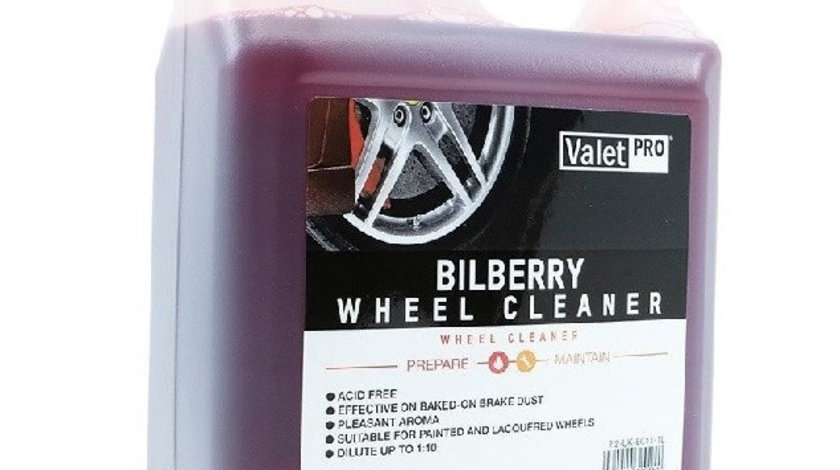 Valet Pro Valet Pro Bilberry Wheel Cleaner - Solutie Curatare Jante 1L EC11-1L