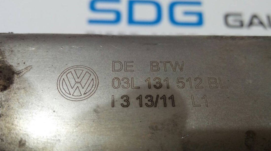 Valva Supapa EGR Volkswagen Eos 2.0TDI 136cp 2008 - 2015 COD : 03L 131 512 BL / 03L131512BL