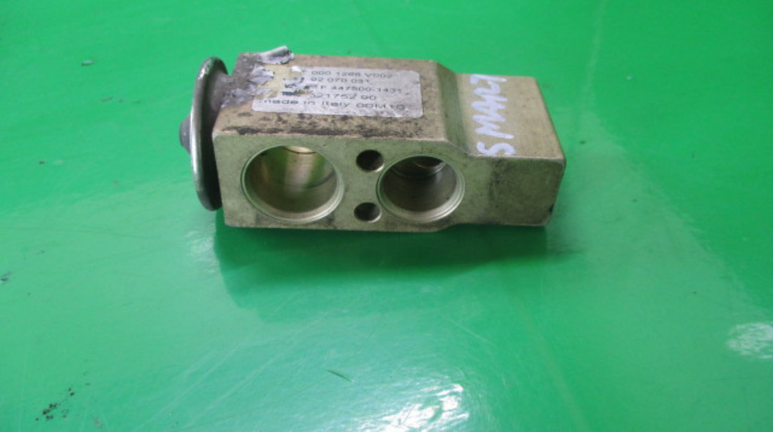 Foundation Rank Booth VALVA / SUPAPA / VENTIL EXPANSIUNE CLIMA / AC SMART CABRIO 450 FAB. 2000 – 2007 #60812833 Foundation Rank Booth VALVA / SUPAPA / VENTIL EXPANSIUNE CLIMA / AC SMART CABRIO 450 FAB. 2000 – 2007 #60812833